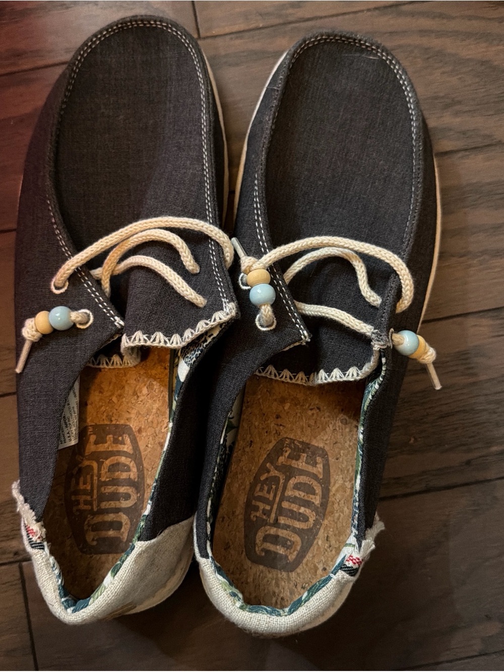 Hey Dude Wendy women canvas sz 10